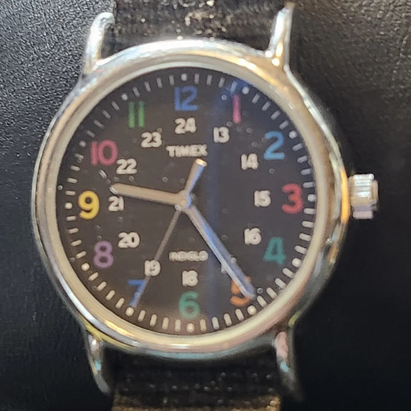 Timex Indiglo Rainbow Weekender Unisex - Picture 1 of 6